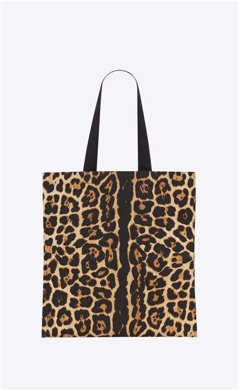 leopard tote bag ysl|YSL leopard print bag.